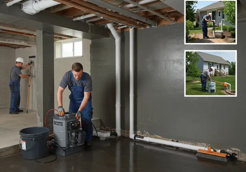 Basement Waterproofing and Flood Prevention process in Mount Pleasant, NC